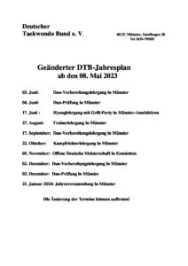 DTB Jahresplan 2023